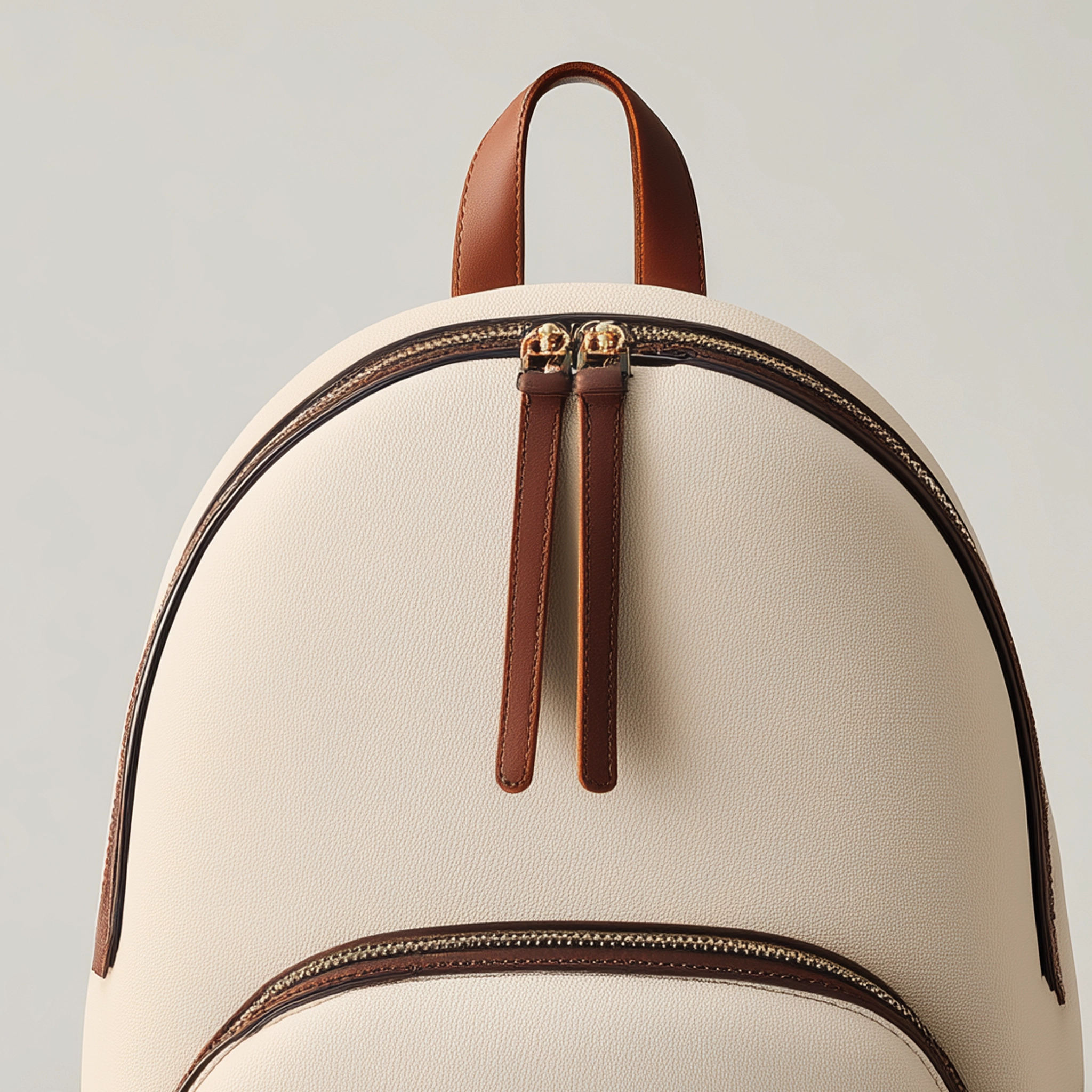 Two-Tone Backpack with Curved Zip Pocket, Made to Last, Best Seller, Sale Off Only Today - Image 4